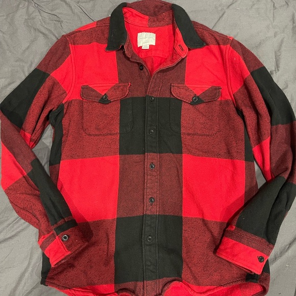 American Eagle Outfitters Other - American Eagle Outfitters Red and Black Plaid Shirt